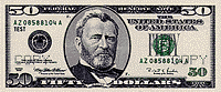 fifty dollar bill