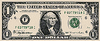 one dollar bill George Washington
