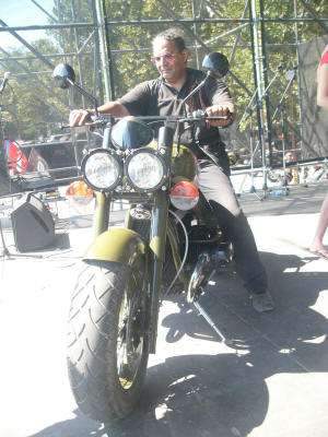 John Robles and New Russian Motorcycle 03