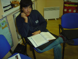 John Studying