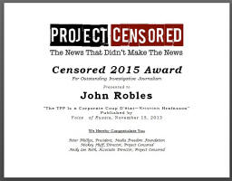 Project Censored Award